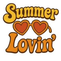 Summer Lovin’ Vibes Summer Design #1237 | Free PNG Download