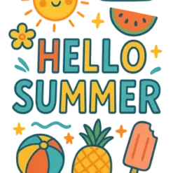 Summer Vibes Icons #5673 | Free PNG Download