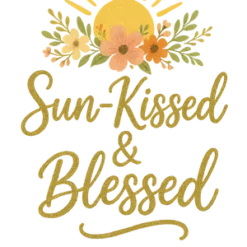Sun Kissed Blessings #6638 | Free PNG Download