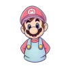 Super Mario Png As A Kawaii Vector Illustration Pastel Colors Sparkles Centered On Shirt | Free PNG Download