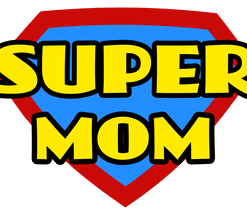 Super Mom Cartoon Fictional Character Happiness PNG Download