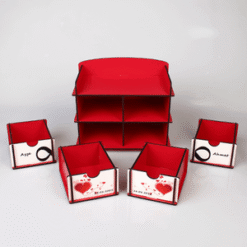 Red Box Paper Product PNG Download