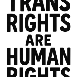 Trans Rights Typography #4574 | Free PNG Download
