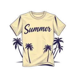 Trendy Summer Design For Shirts Aesthetic Style #1216 | Free PNG Download