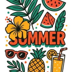 Trendy Summer Shirt Design #8294 | Free PNG Download