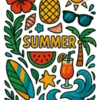 Trendy Summer Shirt Design #2241 | Free PNG Download