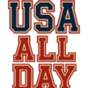 USA All Day #9350 | Free PNG Download