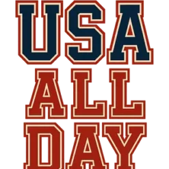 USA All Day #9350 | Free PNG Download