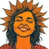 Vintage Sun Smiling Face 23 | Free PNG Download