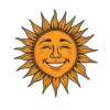 Vintage Sun Smiling Face 5 | Free PNG Download