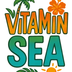 Vitamin Sea Typography #5208 | Free PNG Download
