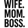 Wife Mom Boss #6186 | Free PNG Download