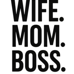 Wife Mom Boss #6186 | Free PNG Download